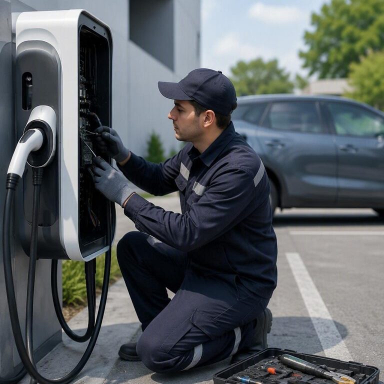 Elektrikli Araç Şarj İstasyonu Teknisyeni Maaşı Ne Kadar? Kurulum, Saha ve 2026 Gelir Farkları